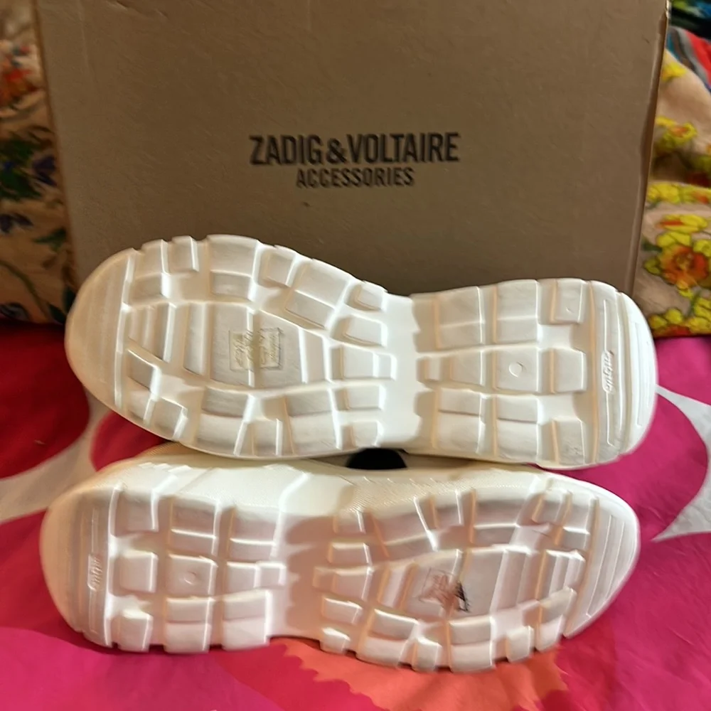 Zadig&Voltaire Future Leo Printed Sneakers - Picture 5 of 8